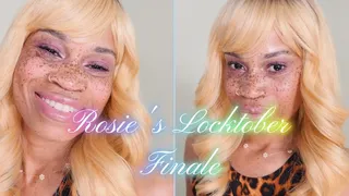 Rosie's Locktober Finale- Ebony Femdom Goddess Rosie Reed Locktober Chastity Challenge