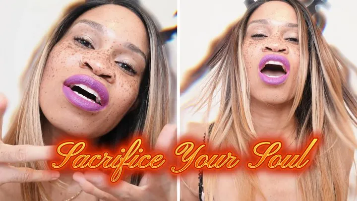 Sacrifice Your Soul- Ebony Femdom Goddess Rosie Reed Mesmerizing Succubus Roleplay Beta Slave Submission