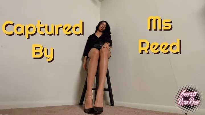 Captured By Ms. Reed- Ebony Goddess Rosie Reed Captures James Bond And Slays Him With Her Gorgeous Long Legs