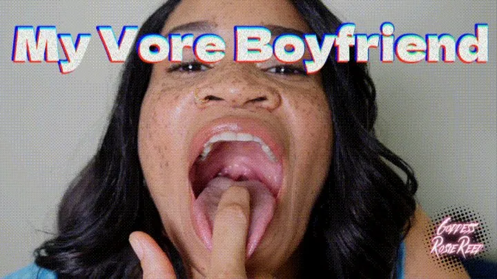 My Vore Boyfriend- Voress Rosie Reed's Is Fed Employees By Her Boyfriend Who Loves Seeing Her Eat Little Men- Ebony Vore Mouth Fetish