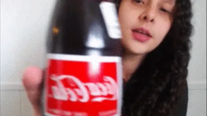 Drinking a coke :)