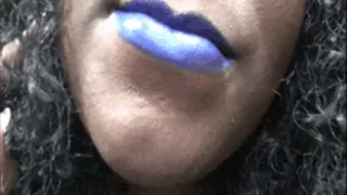 MIDNIGHT BLUE LIPSTICK