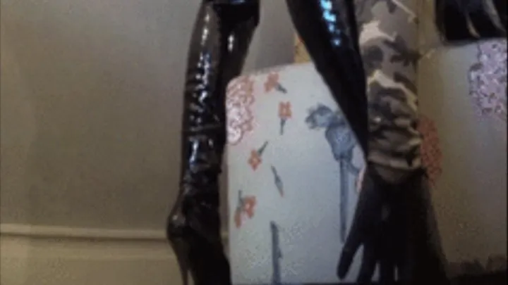 Unworthy Boot & Ass Worshipping Bitch POV