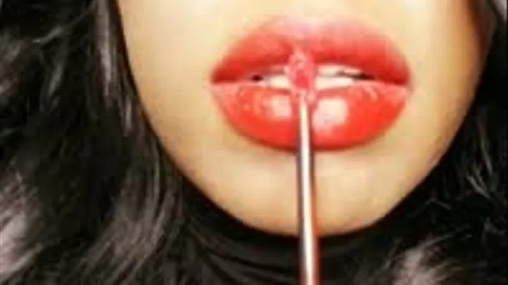 Juicy Red Lips Touchup