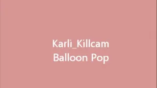 Karli's Balloon Pop