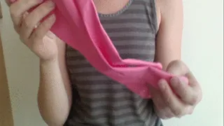 Cracking Knuckles in Sexy Rubber Gloves