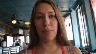 Day at the Beach with Kimber Lee Blowjob with Facial. Girl Friend Experience