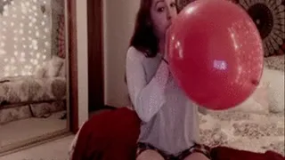Punch Balloon Pops in my PJs