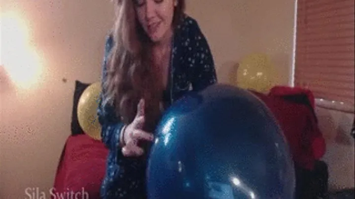 Bouncy Bed Balloon Pop