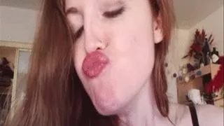 Sexy Red Lip Lick & Smell