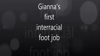 Gianna's first IR Footjob and Hj