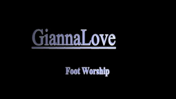 Mistress Gianna's Feet are worshipped by her slave