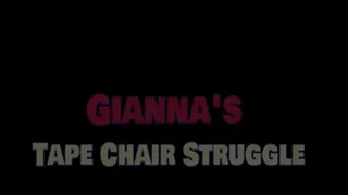 Gianna's Tape Chair struggle