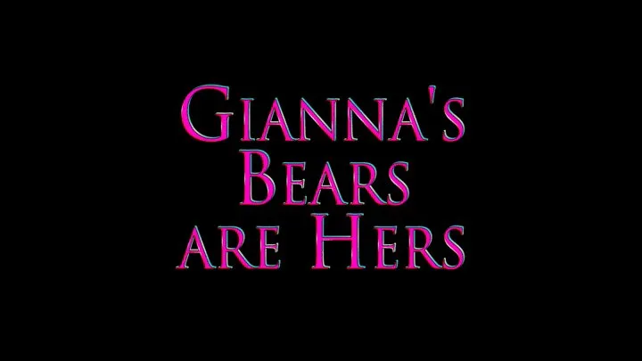 Gianna's Bears Are Her's