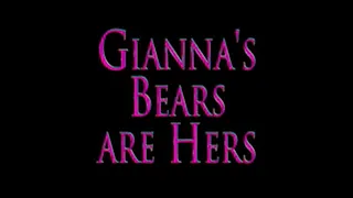 Gianna's Bears Are Hers
