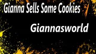 Gianna Sells Some Cookies