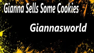 Gianna Sells Some Cookies