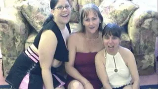 Very Hot Lesbian Threesome Action