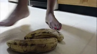 All Bananas Must Be Smashed by Feet!
