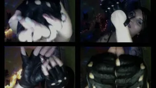 Leather Gloves Fetish