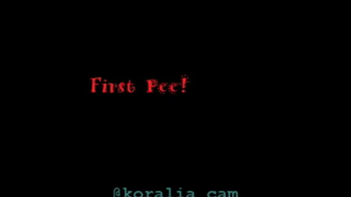 Koralia Peeing