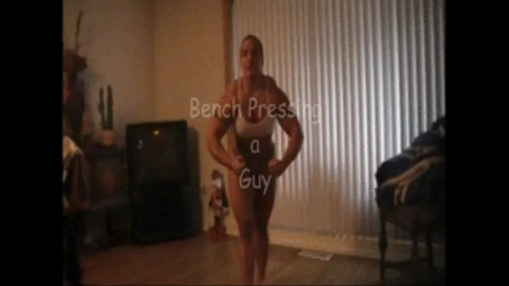 Bench Pressing a Guy