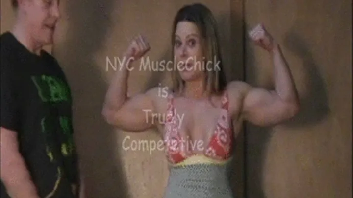 NYC Muscle Chick is Truely Competitive