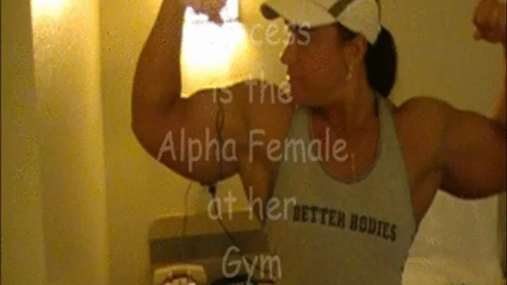 Princess is the Alpha Female at her Gym