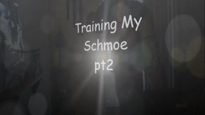 Training My Schmoe pt2