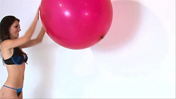 Bikini Balloon Babes get a Huge Surprise!