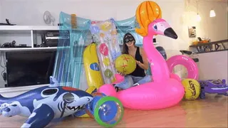 I'll destroy all of your beloved inflatables!