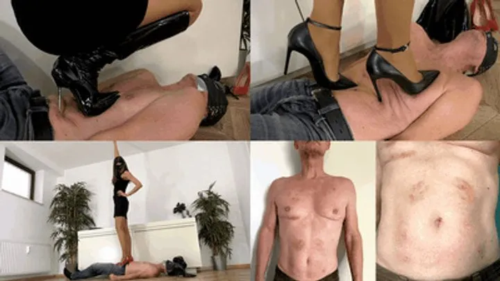 Which heels leave the nicest marks on the slave?