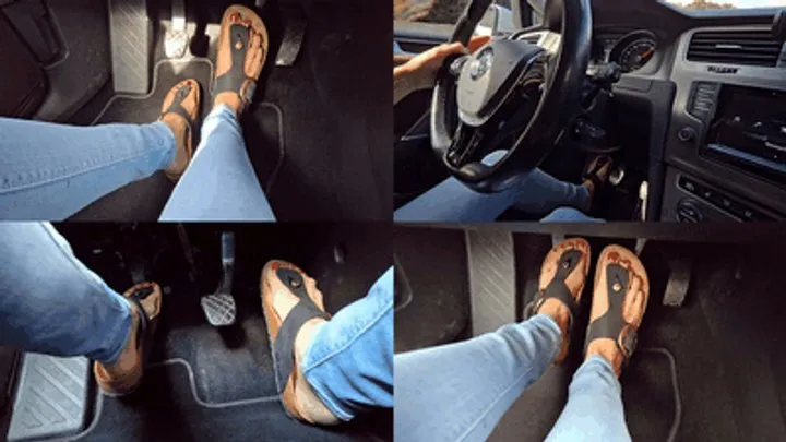 Relaxed driving in Birkenstocks