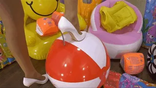 Fast and hard crushing of your inflatables