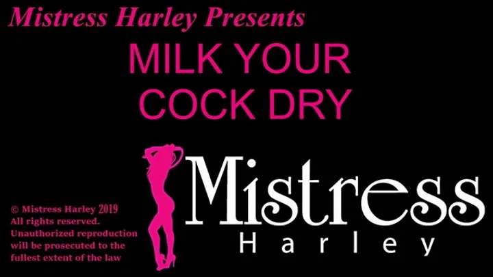 Milk Your Cock Dry