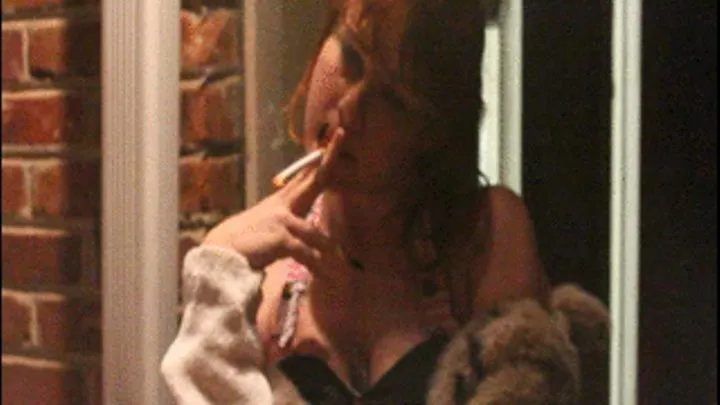 Redhead Phoenix Smokes In Your Face