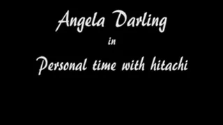 M100128 Angela Darling in Personal time with hitachi