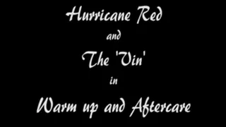 W100152 Hurricane Red and the Vin in Warm up and aftercare