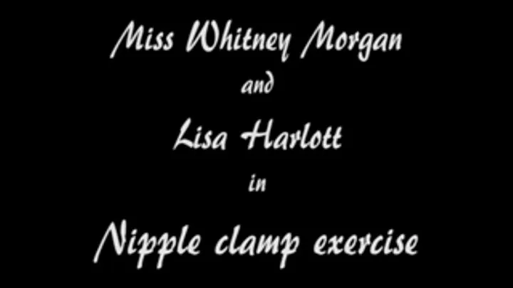 Whitney Morgan and Lisa Harlott in Nipple clamp exercises M00099