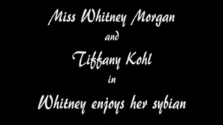 Whitney Morgan enjoys her sybian with Tiffany Kohl M00097
