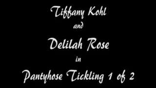 Tiffany Kohl and Delilah Rose in Pantyhose tickling 1 of 2 W100103