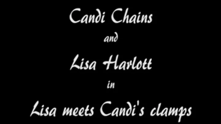 M100111 Candi Chains and Lisa Harlott in Lisa meets Candi's clamps