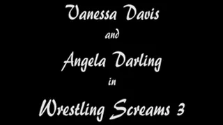 Vanessa Davis and Angela Darling Full Blown Wrestling 3 of 3