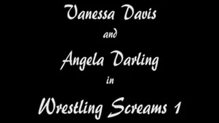 Vanessa Davis and Angela Darling Full Blown Wrestling 1 of 3