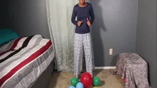 balloons before bed