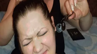 Stepmom pulls ears