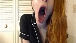 Striptease yawn