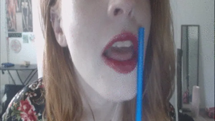 Fun with a straw