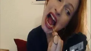 Picking my teeth with a mirror REQUESTED