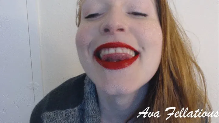 Red lips and red throat: yawning on a sick day